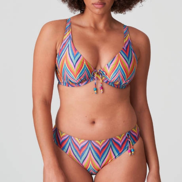 Prima Donna Swim Prima Donna Kea Bikini Set F Size L Rainbow Paradise Poshmark